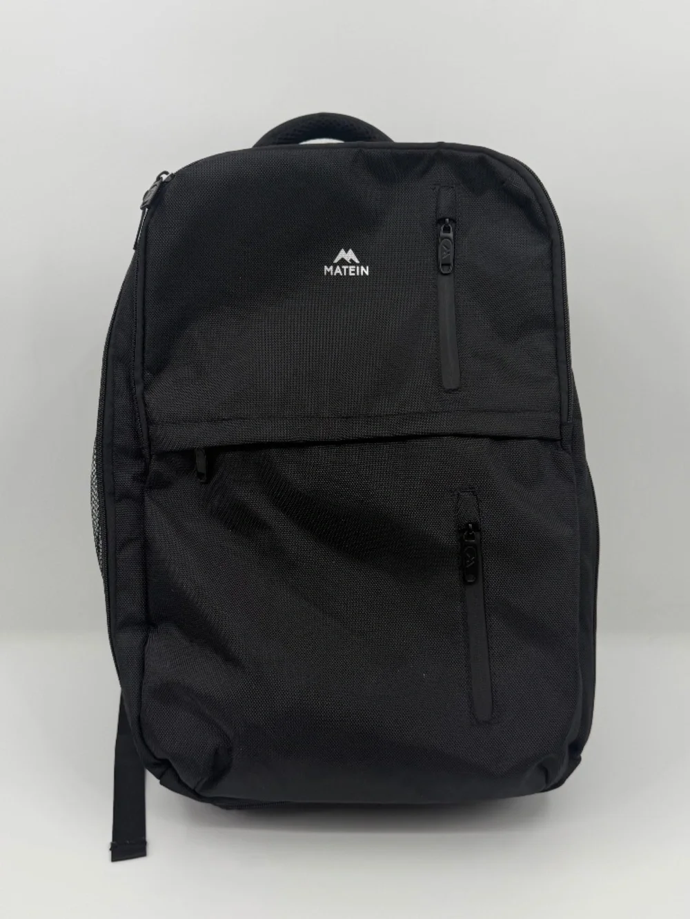 Matein Travel Backpack Large Black Fits 15.6 Inch Laptop Water Resistant